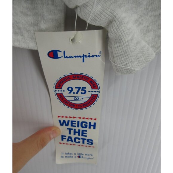 VINTAGE Champion Sweatshirt XL Pullover Embroidered Baileys 90s NEW - Picture 5 of 13